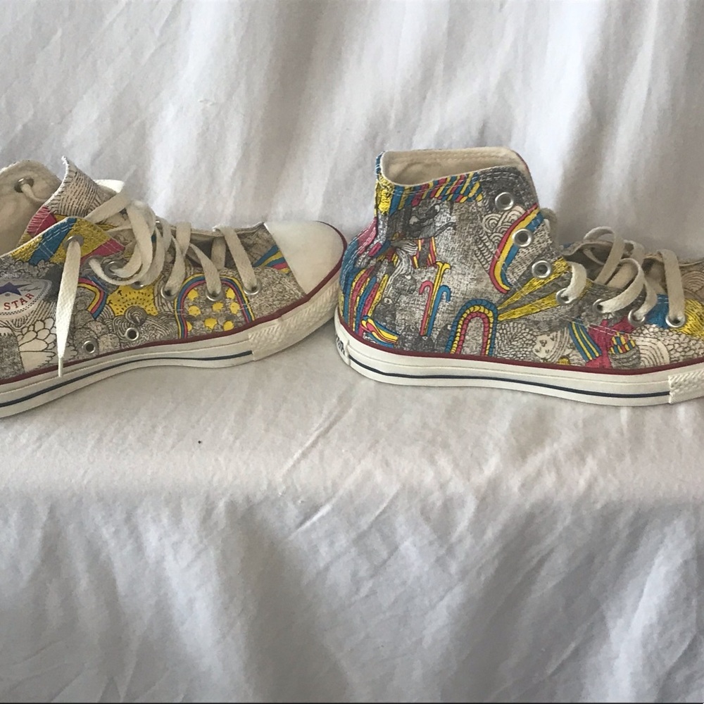 Converse All Star Chuck Taylor Shoes Democracy Jigaram Artist Series Womens 8